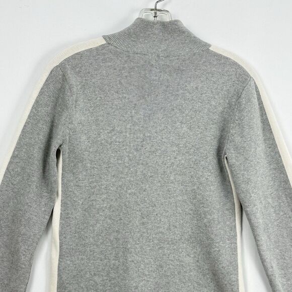 Ralph Lauren Polo Jeans Co RL67 Sweater Women Size M 1/4 Zip Mock Neck Vtg - Picture 4 of 12